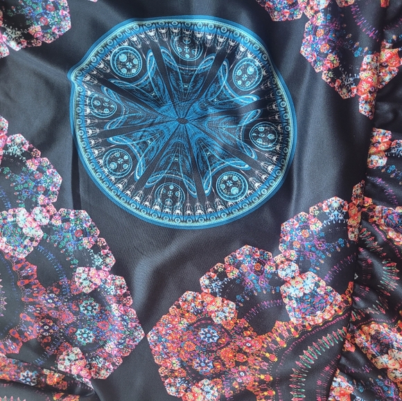 Loveudear Kaleidoscope Print Hoodie Dress, BNWT, Size 2X - Picture 6 of 8